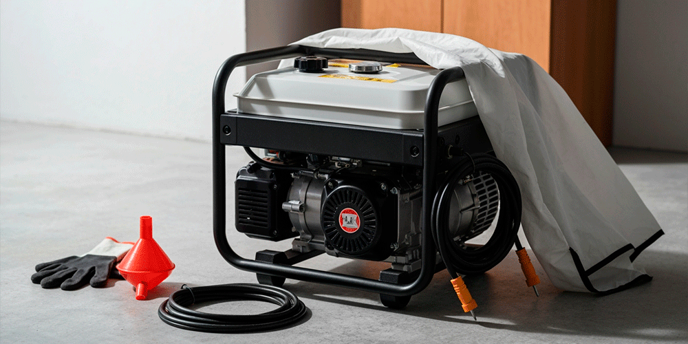 Cómo guardar un generador sin dañarlo durante vacaciones o inactividad