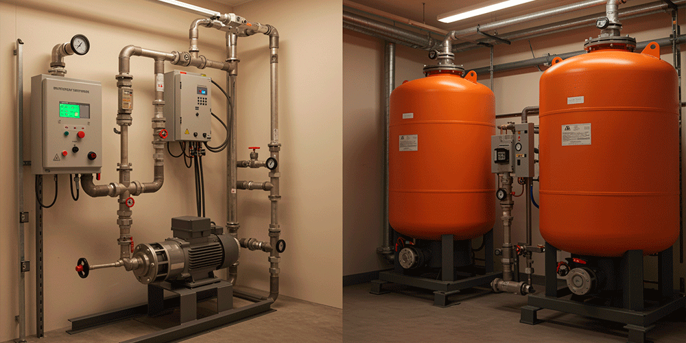 Bomba con control automático o solo tanques hidroneumáticos: ¿qué conviene en tu proyecto?