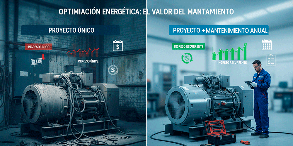 ¿Conviene ofrecer mantenimiento preventivo de generadores?