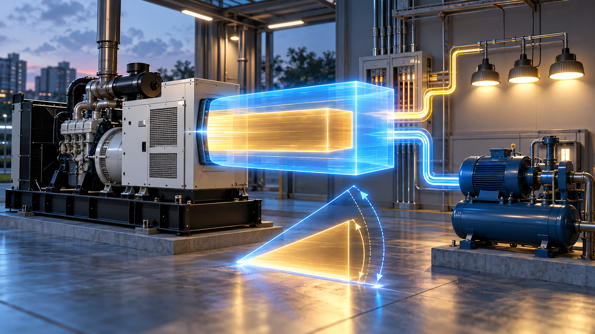 ¿Qué diferencia hay entre kW y kVA en un generador eléctrico?