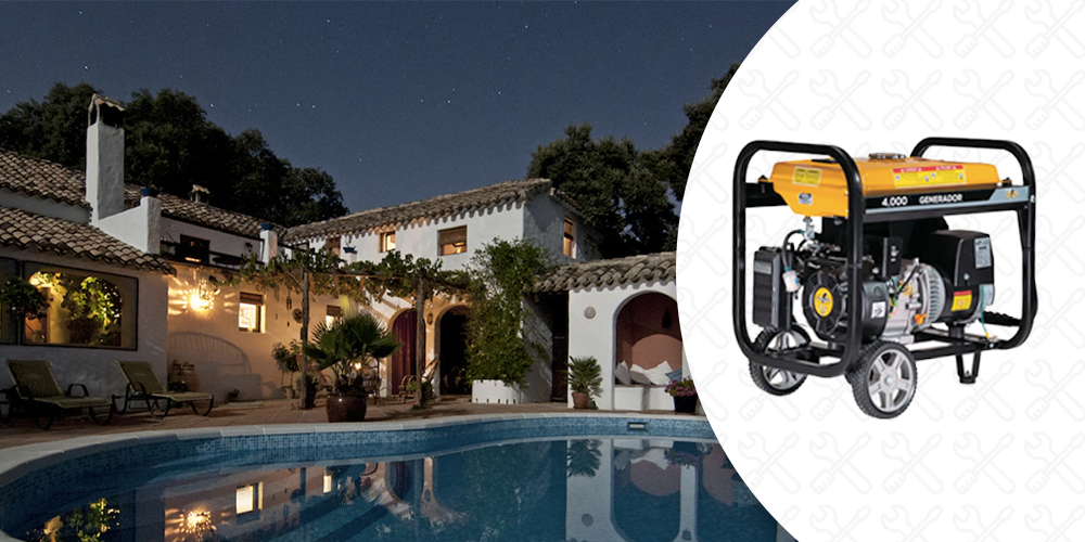 ¿Qué potencia tiene que tener un generador para una casa?