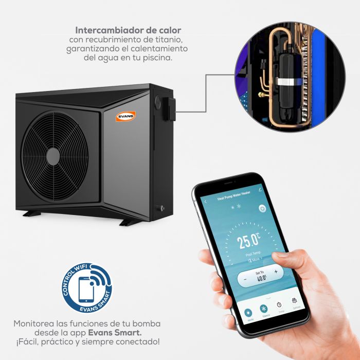 BOMBA DE CALOR ALBERCA 110 KBT