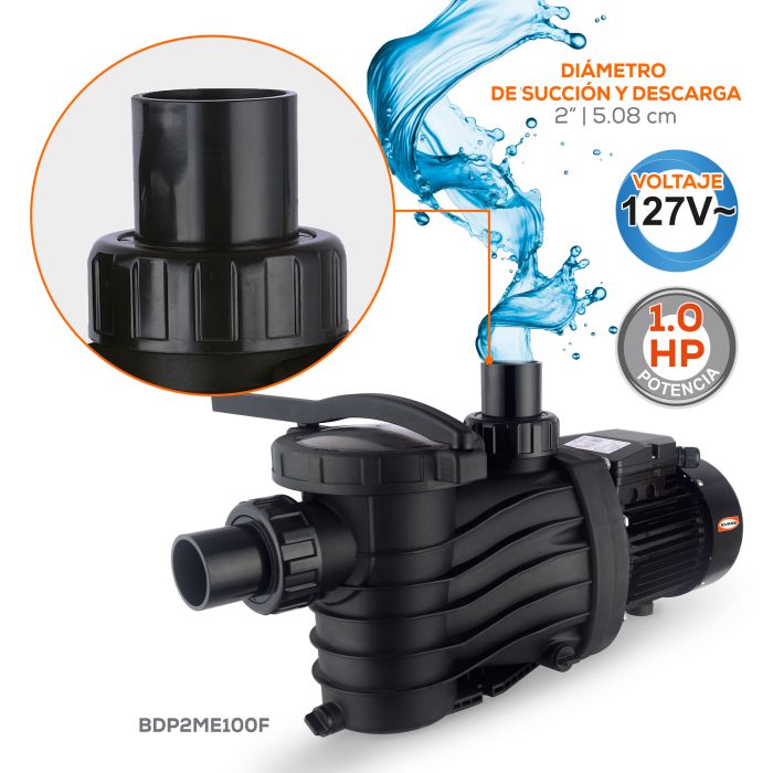 BOMBA DE PISCINA 1 HP