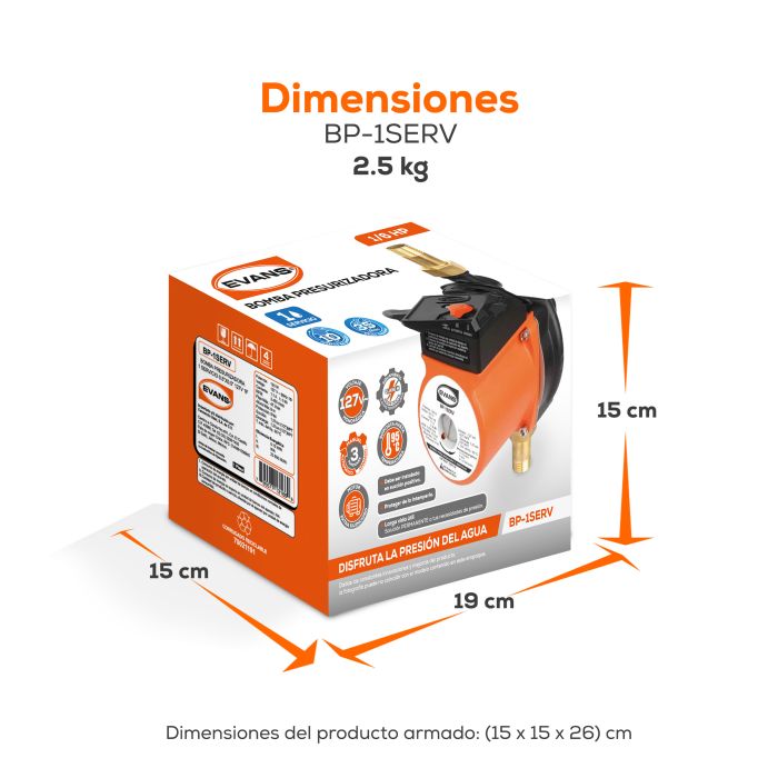 BOMBA PRESURIZADORA 1 BP-1SERV