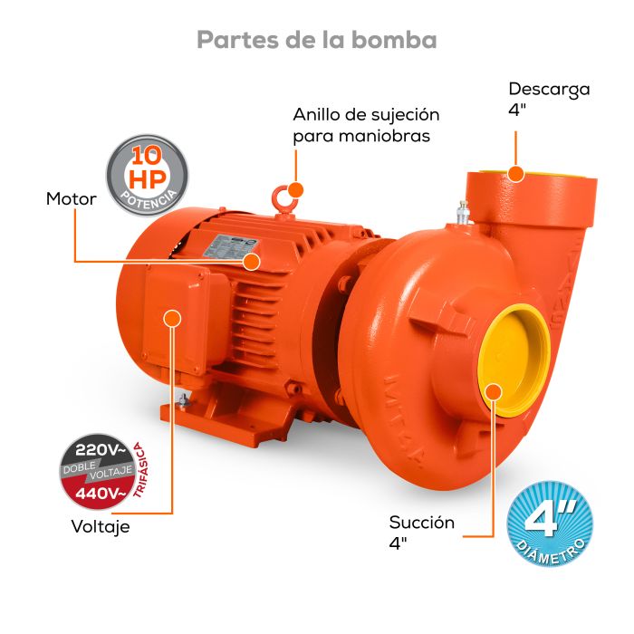 BOMBA INDUSTRIAL 10HP