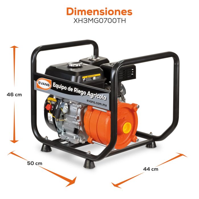 EQUIPO DE RIEGO 1.25"X1" 7HP