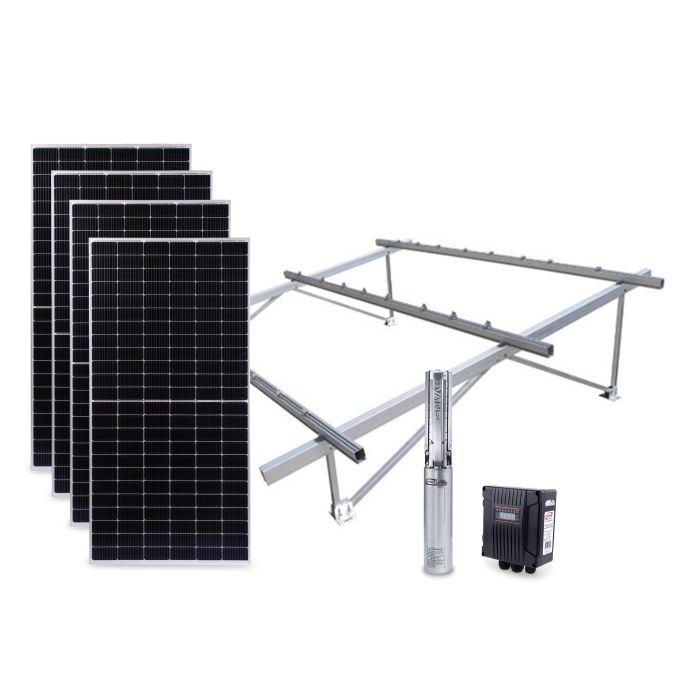 KIT SOLAR 1.0 HP 55L C/4 PANEL KIT-SOLAR100