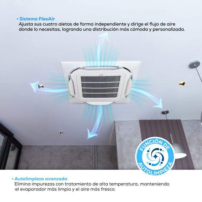 AIRE ACONDICIONADO 5T CASSETTE