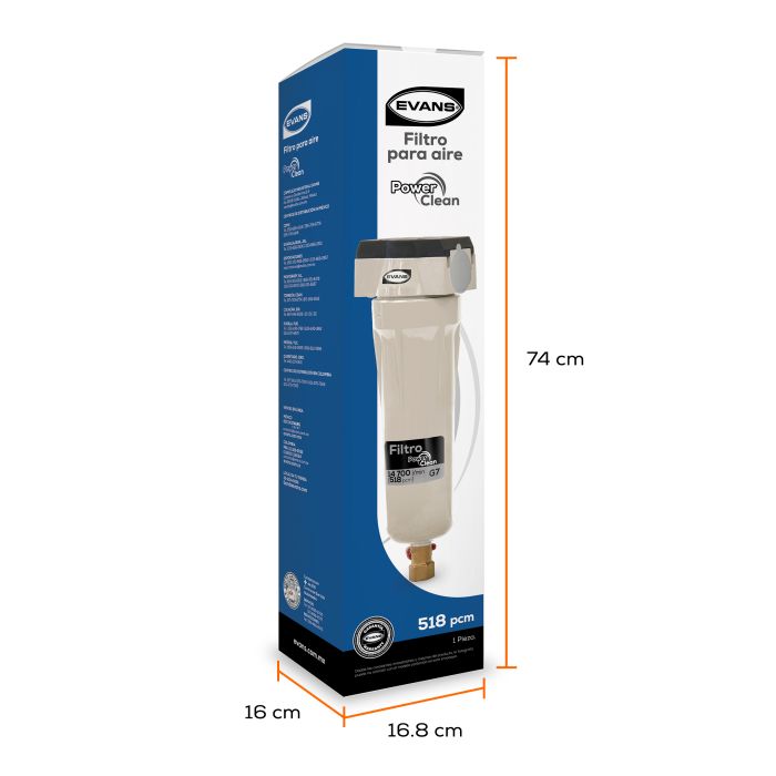 FILTRO COALESCENTE 518PCM 2" FAES518PCM-3
