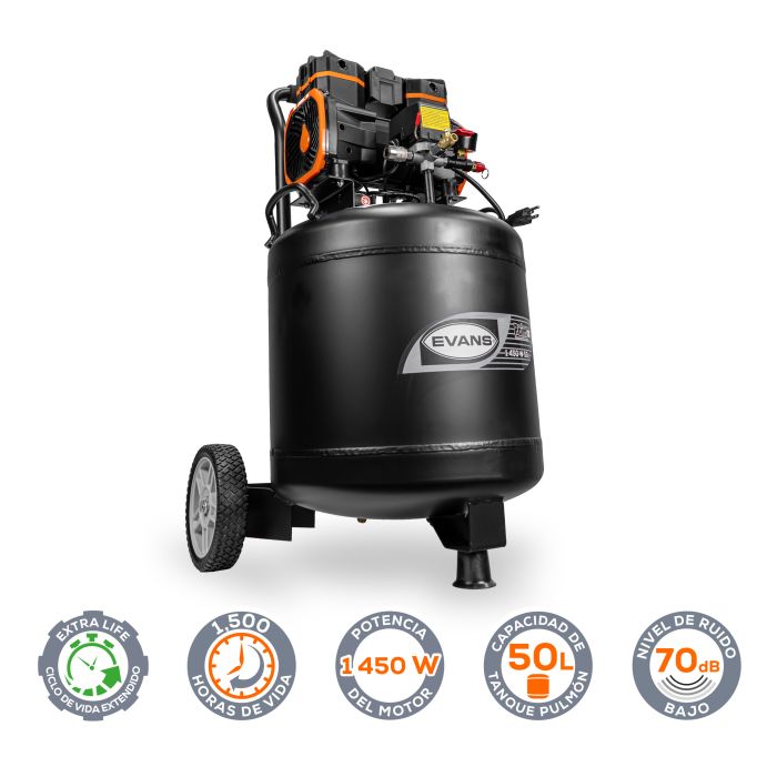 COMPRESOR 1E LAPAINT2HP 50L V EL100ME200-50V