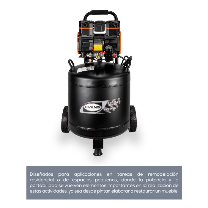 COMPRESOR 1E LAPAINT2HP 50L V EL100ME200-50V