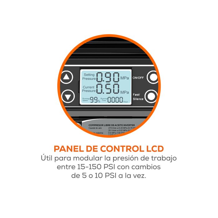 COMPRESOR LIBRE ACEITE 1HP ST ELI45ME100F-P
