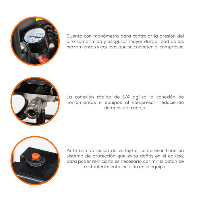 COMPRESOR 1E LAPAINT 2HP 50LV ELS100ME200-50V