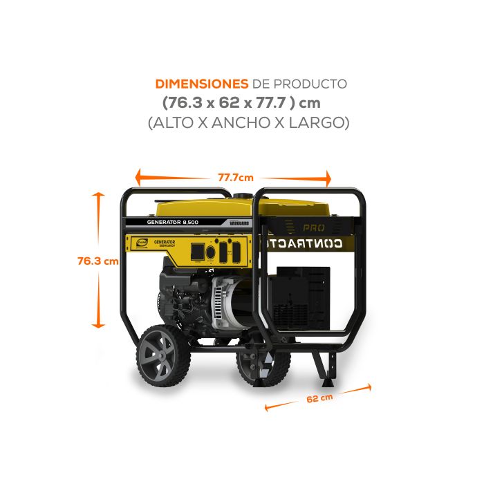 GENERADOR 8.5 KVA 14 HP VANGUARD C/R G85MG1400V