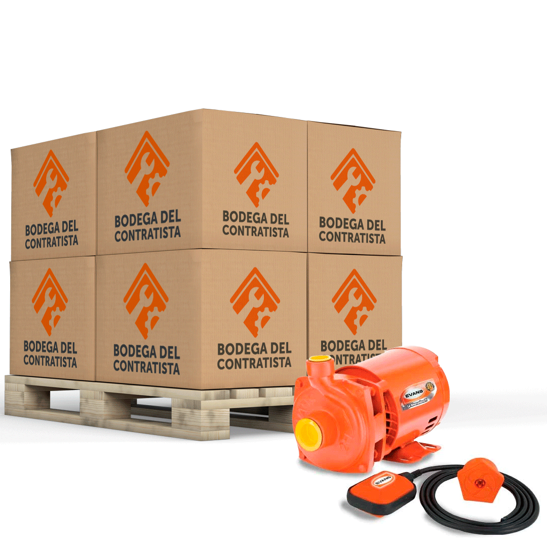 PALLET 60PZAS BOMBA DOMÉSTICA 0.5HP CON FLOTADOR - 2H050-F-60
