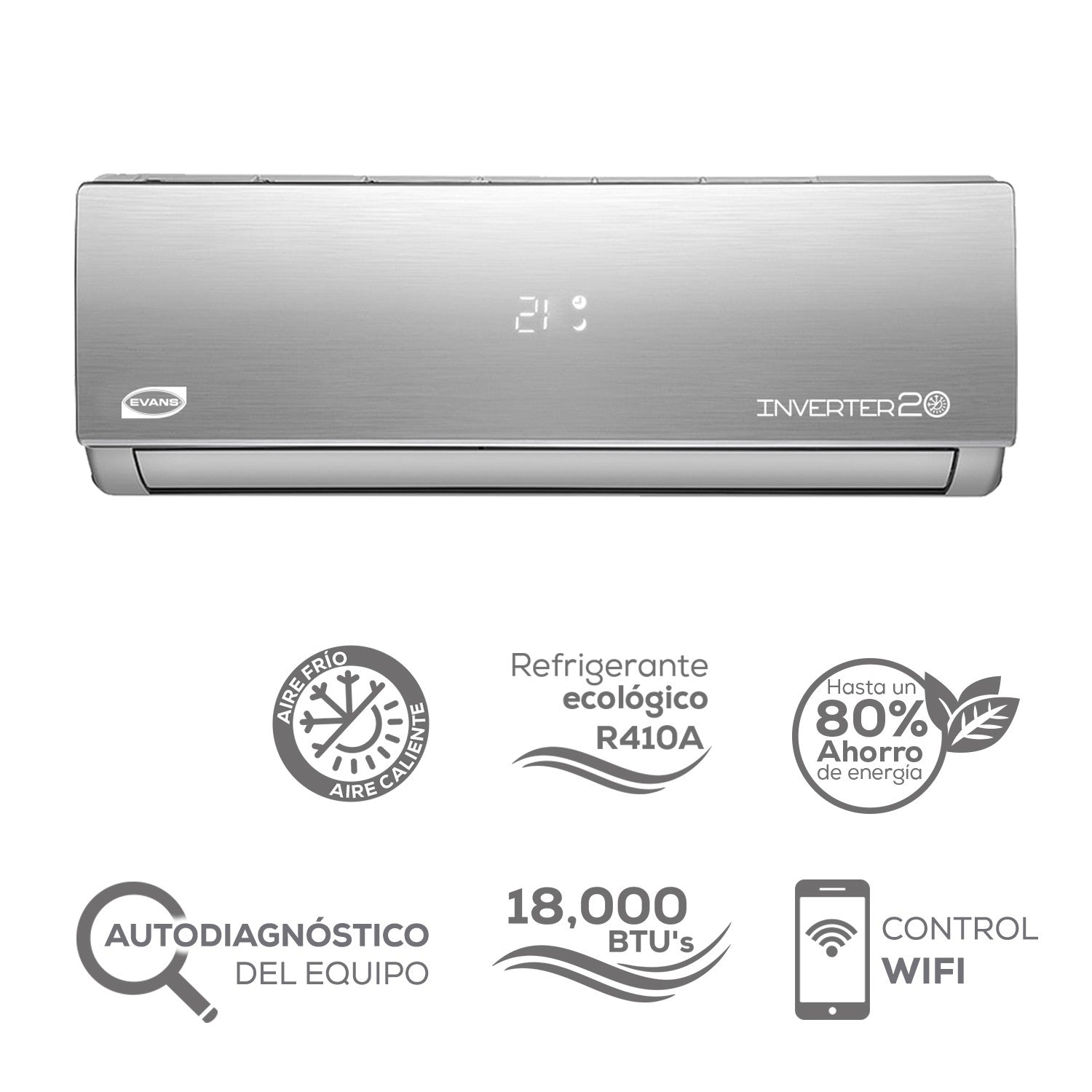 MINISPLIT INVERTER 1.5TON - AC-MSI-1.5T