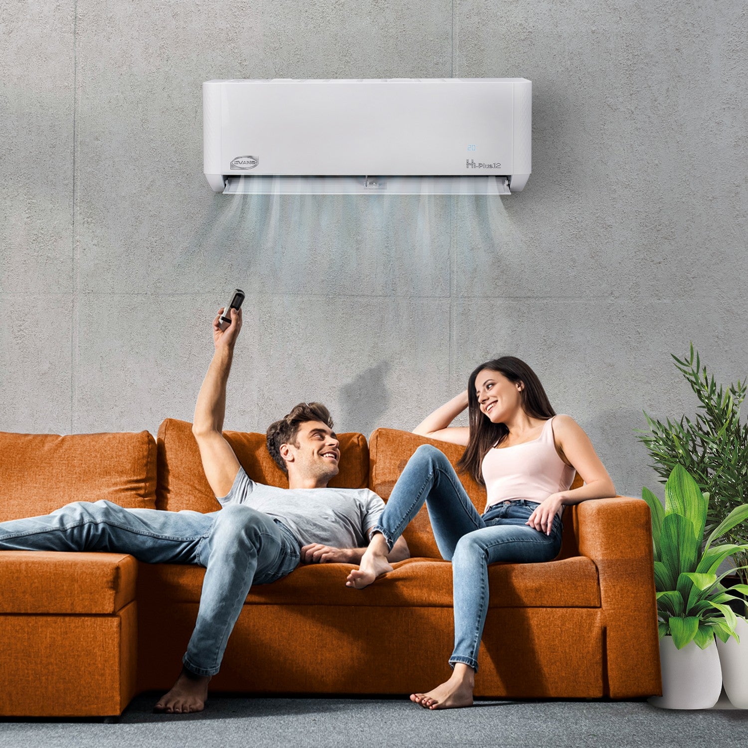 MINISPLIT 1 TON 220V HI-PLUS12 - AC-MS-1.0T-12