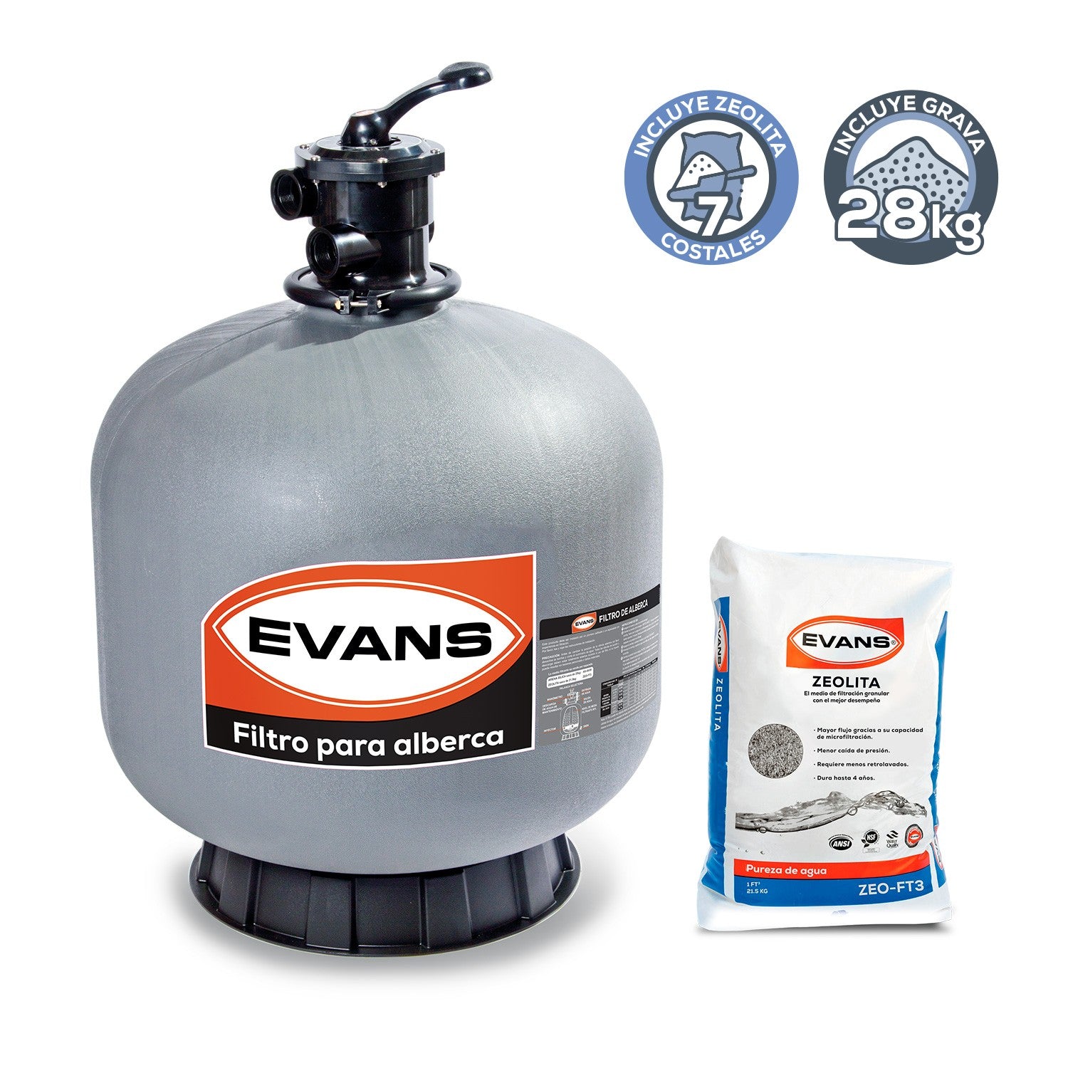 KIT PARA ALBERCA 220M3  - KIT-SWIM-2