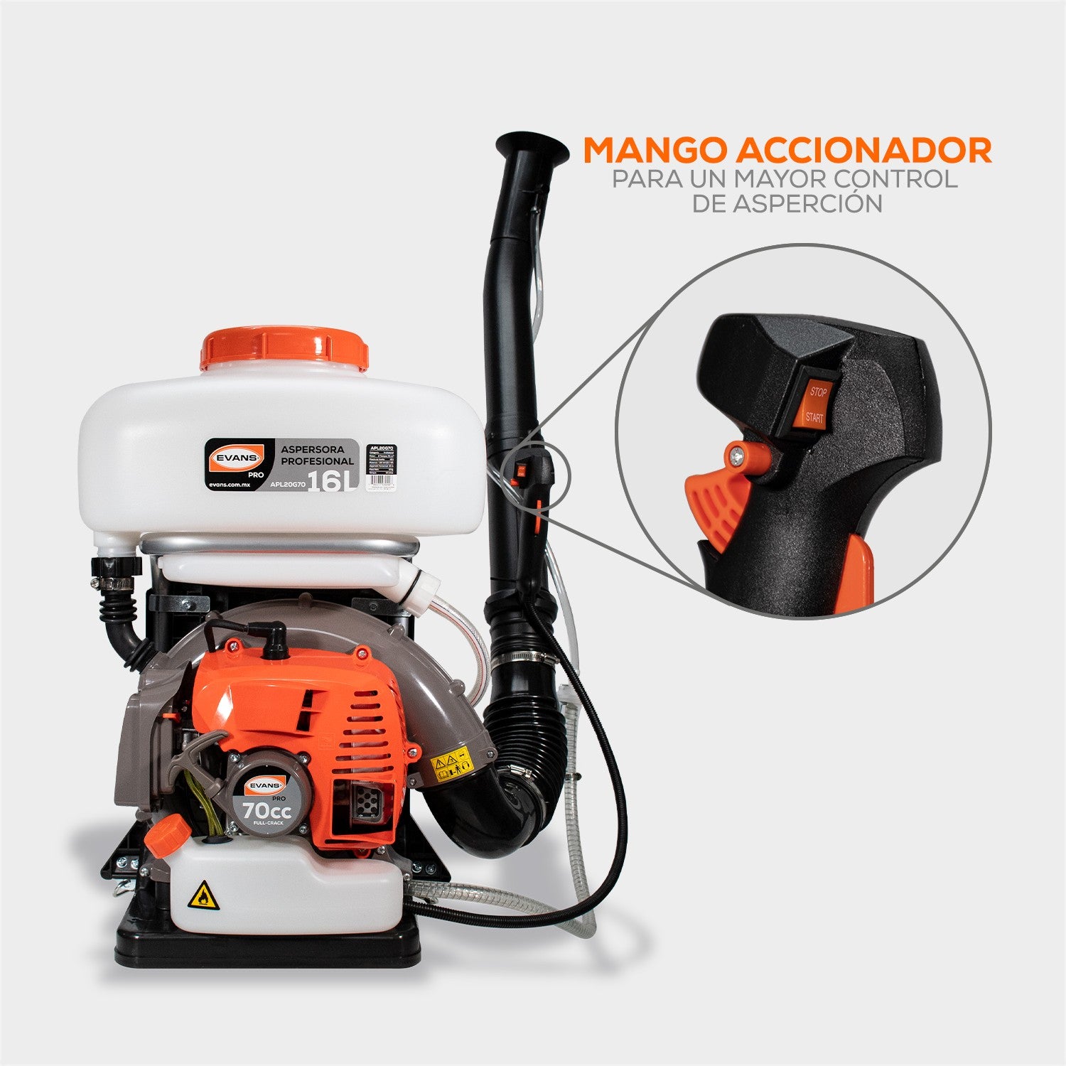 ASPERSOR MOCHILA 70CC - APL20G70