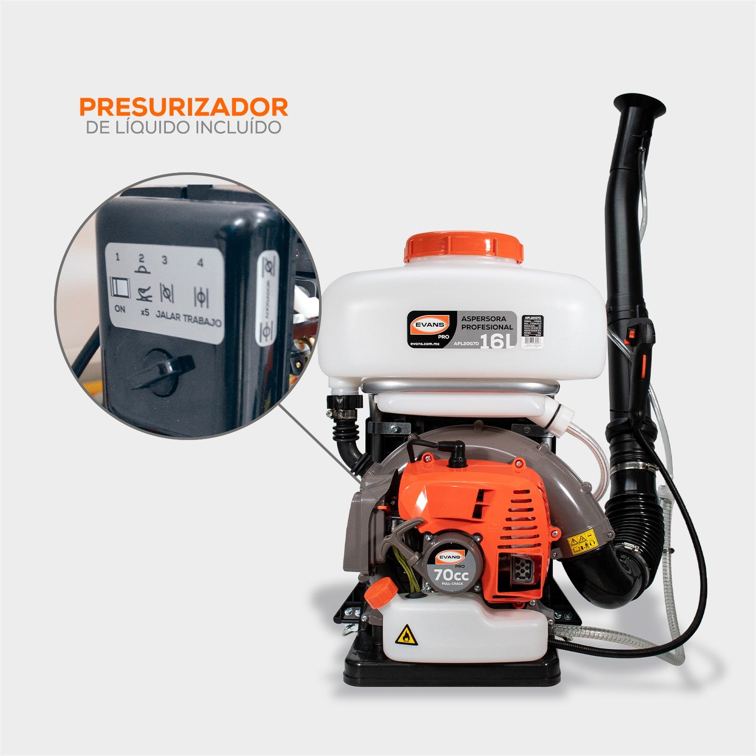 ASPERSOR MOCHILA 70CC - APL20G70