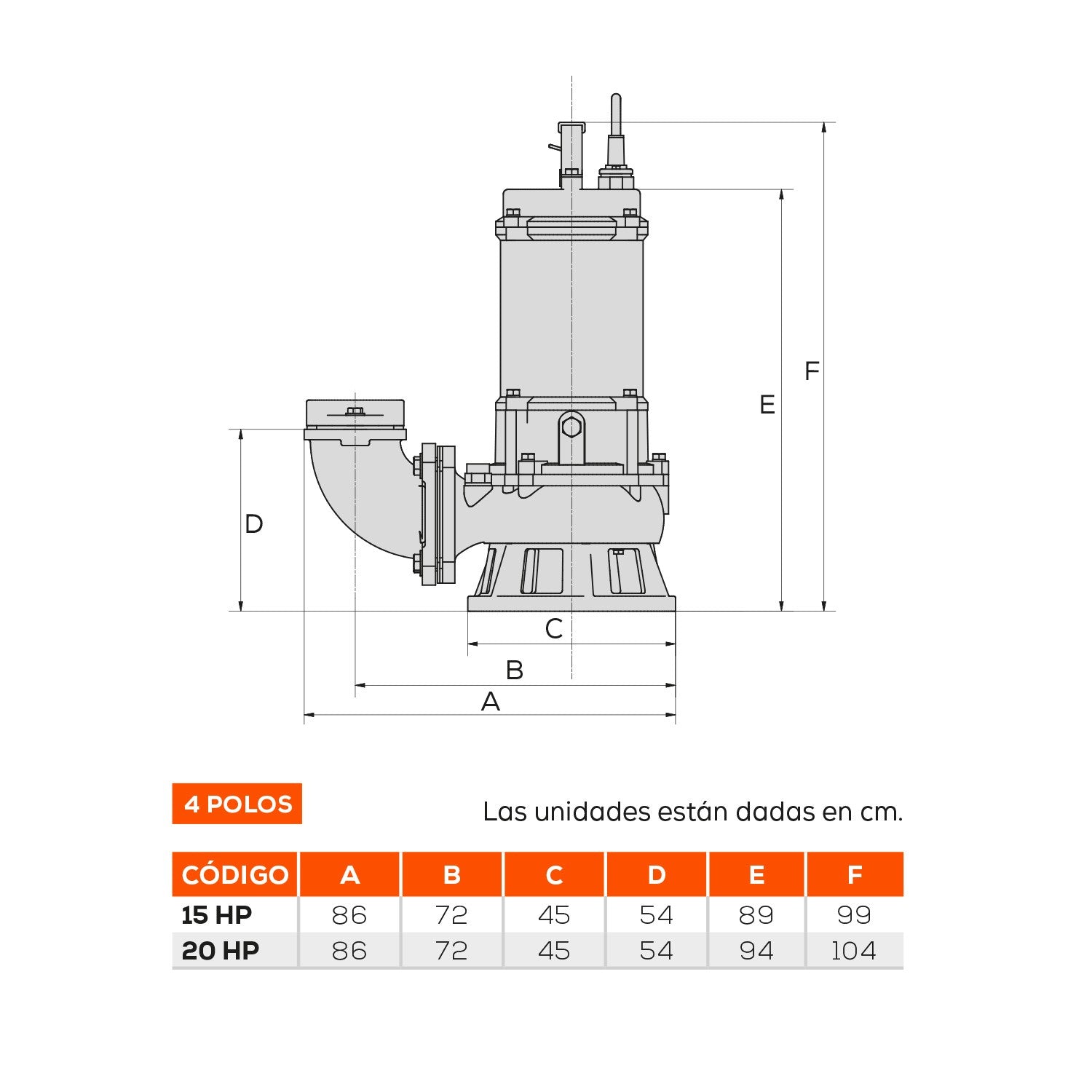CODO DESCARGA SV6 ANSI150 6" - CDSV6