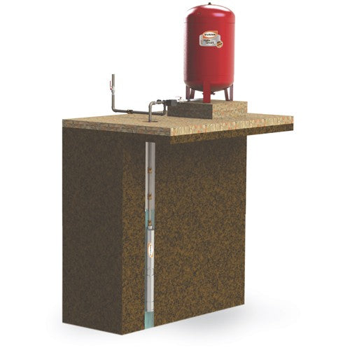 EQUIPO DE RIEGO SUMERGIBLE TRIFÁSICA INOX 25GPM 7.5HP 220V - SD425ME0750GI