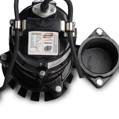 BOMBA DE EFLUENTE 1.0HP 200V CON FLOTADOR - SE3ME100G-F
