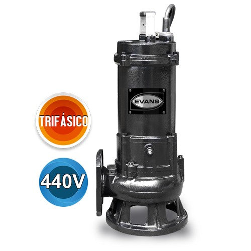 BOMBA PARA LODOS 2.0HP 3F 440V - SV3ME0200H