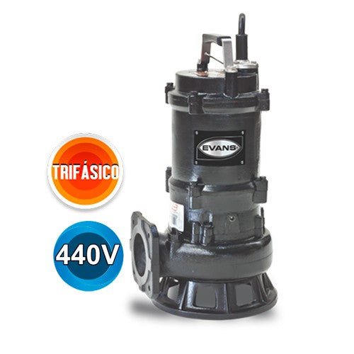 BOMBA PARA LODOS 3.0HP 3F 440V - SV3ME0300H