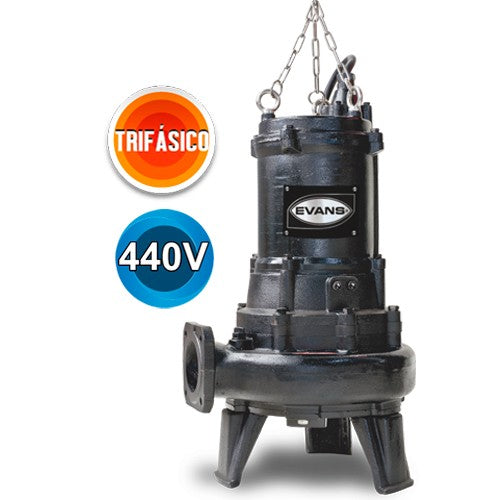 BOMBA PARA LODOS 10.0HP 3F 440V - SV4ME1000H