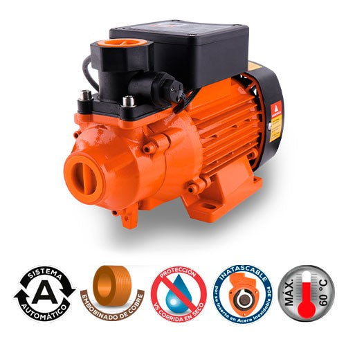 BOMBA PERIFERICA 0.5HP 1X1 AUTOMATICA - BP1ME050-A