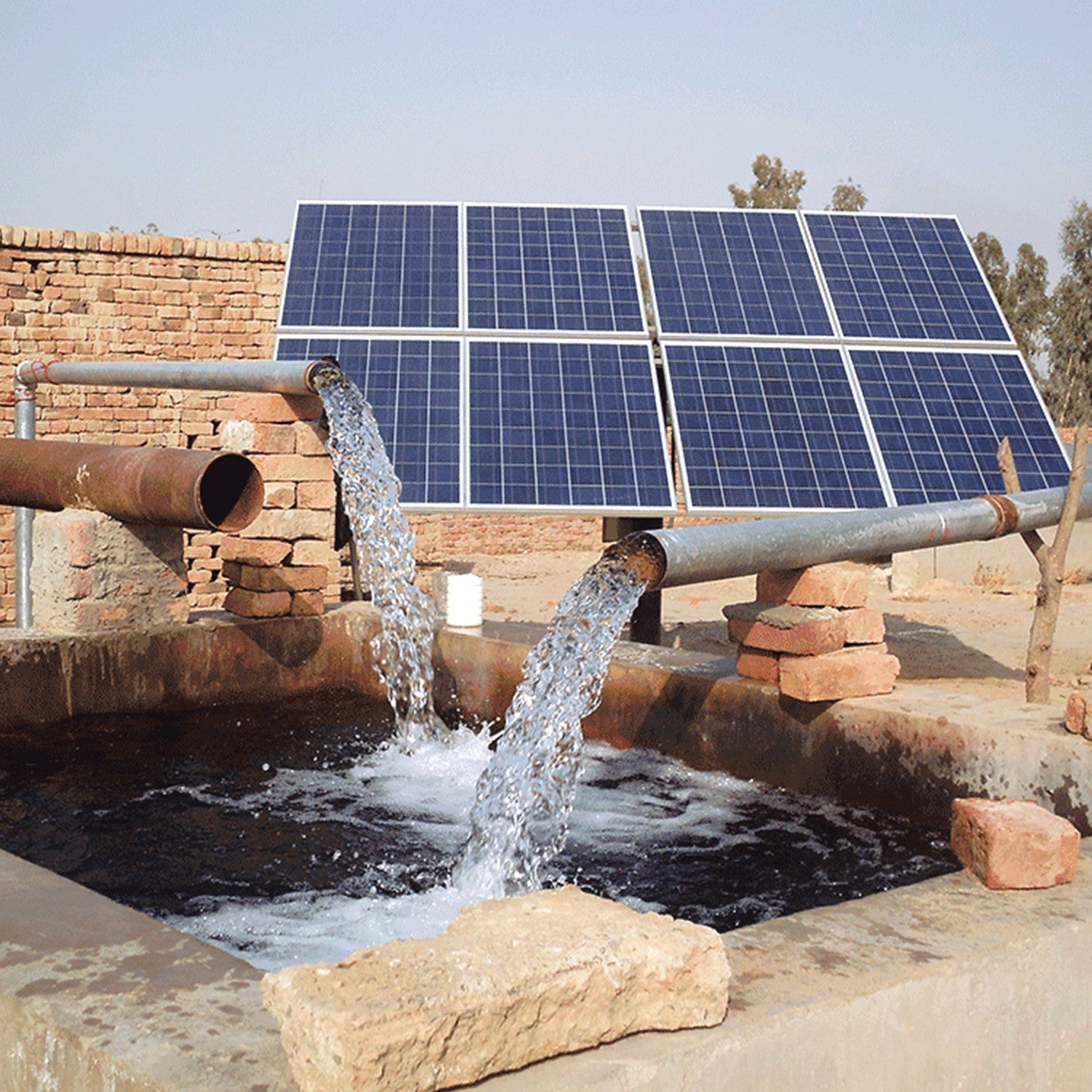 BOMBA DE 7 PÁNELES SOLARES 2.0HP 30LPM - SOLAR200-30L