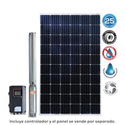 EQUIPO DE RIEGO SOLAR 100LPM - SOLAR-MASTER100