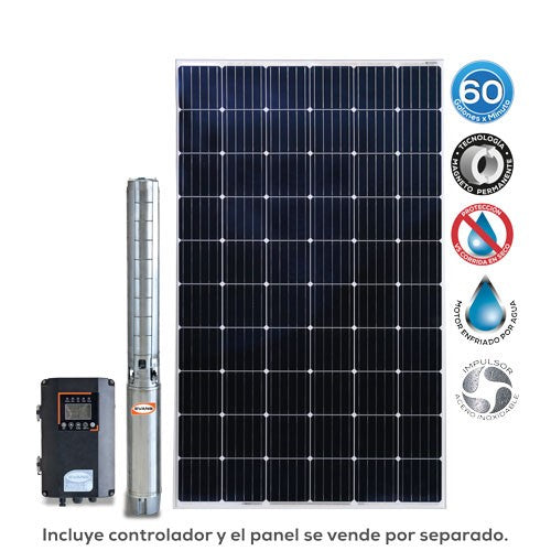 EQUIPO DE RIEGO SOLAR 250LPM - SOLAR-MASTER250