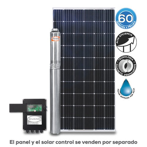 EQUIPO DE RIEGO SOLAR 60LPM - SOLAR-MASTER60