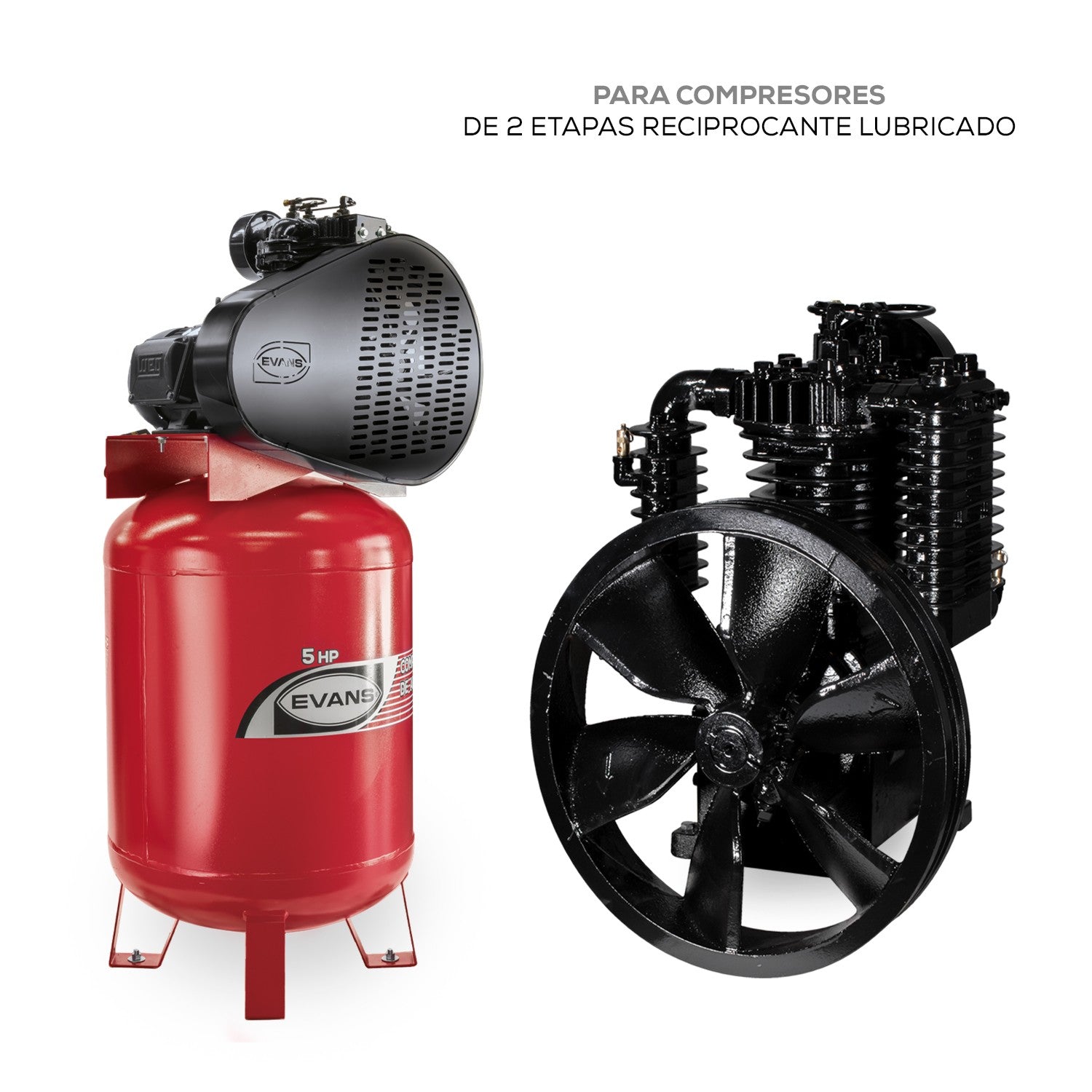 COMPRESOR LUBRICADO 2 ETAPAS 23PCM - CE230