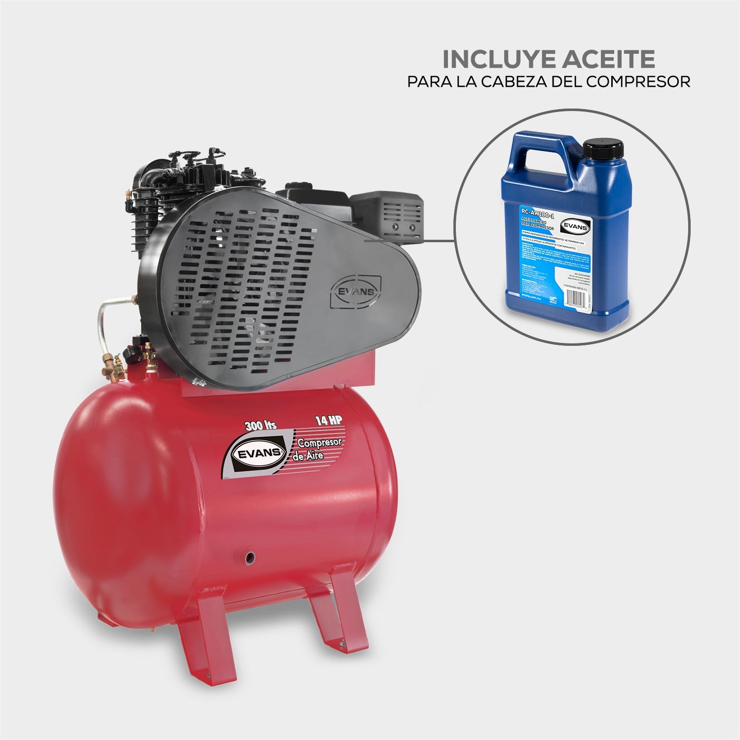 COMPRESOR 2 ETAPAS 14HP 300L - E23G14THAE-300