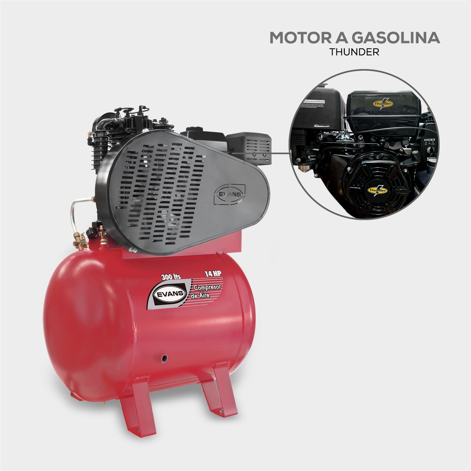 COMPRESOR 2 ETAPAS 14HP 300L - E23G14THAE-300