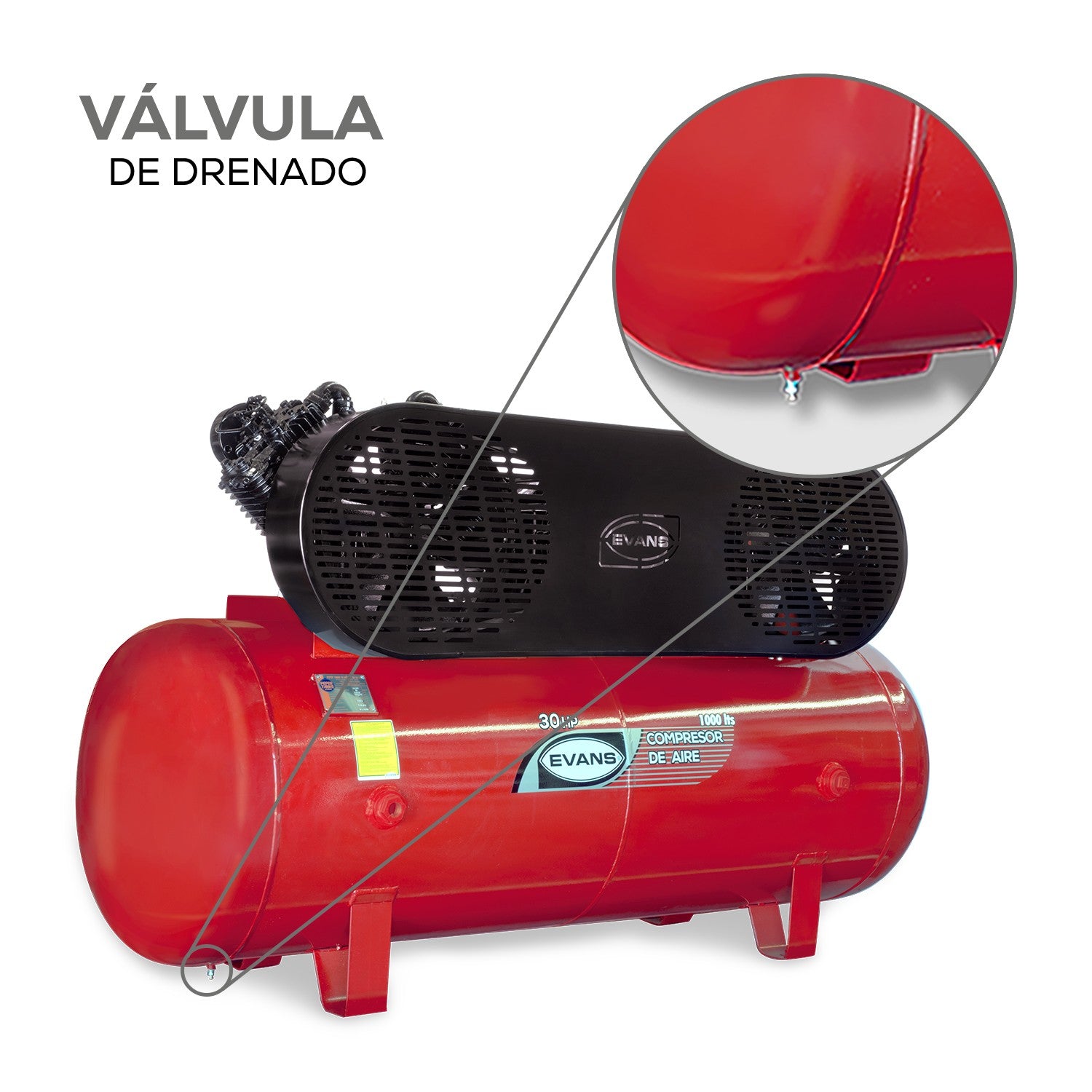 COMPRESOR 2 ETAPAS 30HP 1000L - E920ME3000-999