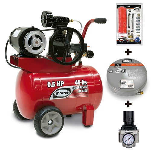 KIT COMPRESOR 0.5HP 40L - K-E040ME050-040