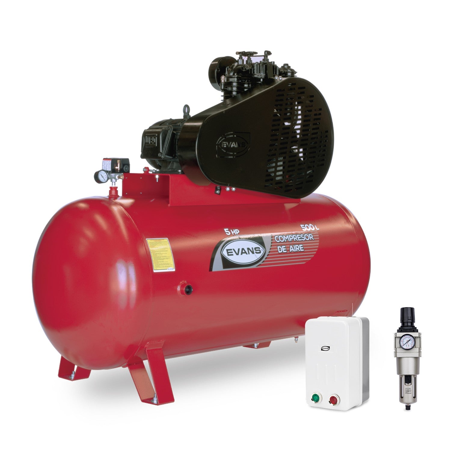 KIT COMPRESOR 5HP 500L - K-E230ME500-500