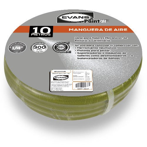 MANGUERA DE AIRE HULE 3/8 10M - MA3/8H10M
