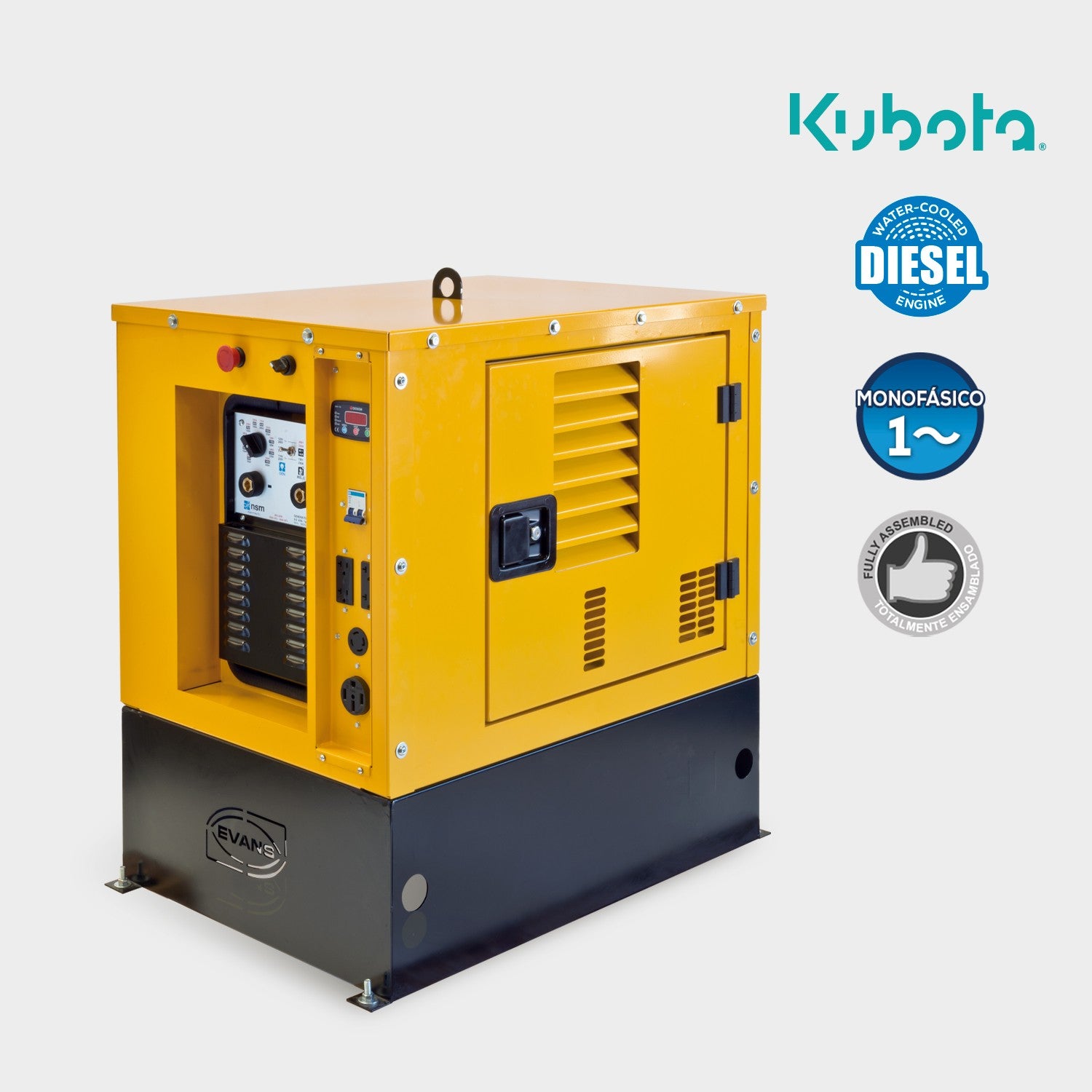 SOLDADORA/GENERADOR 350A DIESEL - W350MD2000K