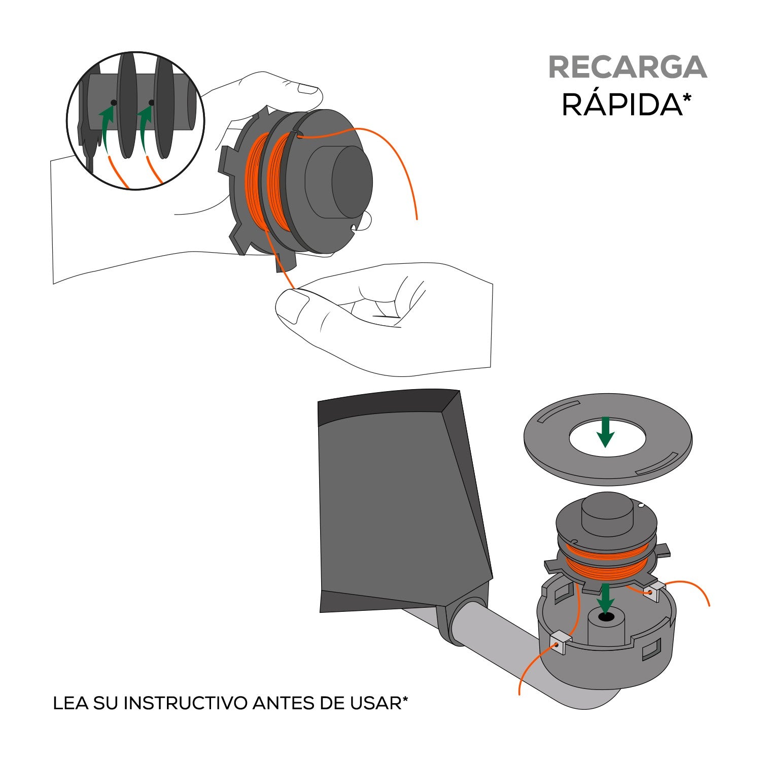 HILO DESBROZADORA 2.4MM 22M - ABJ-HR2.4-0.25