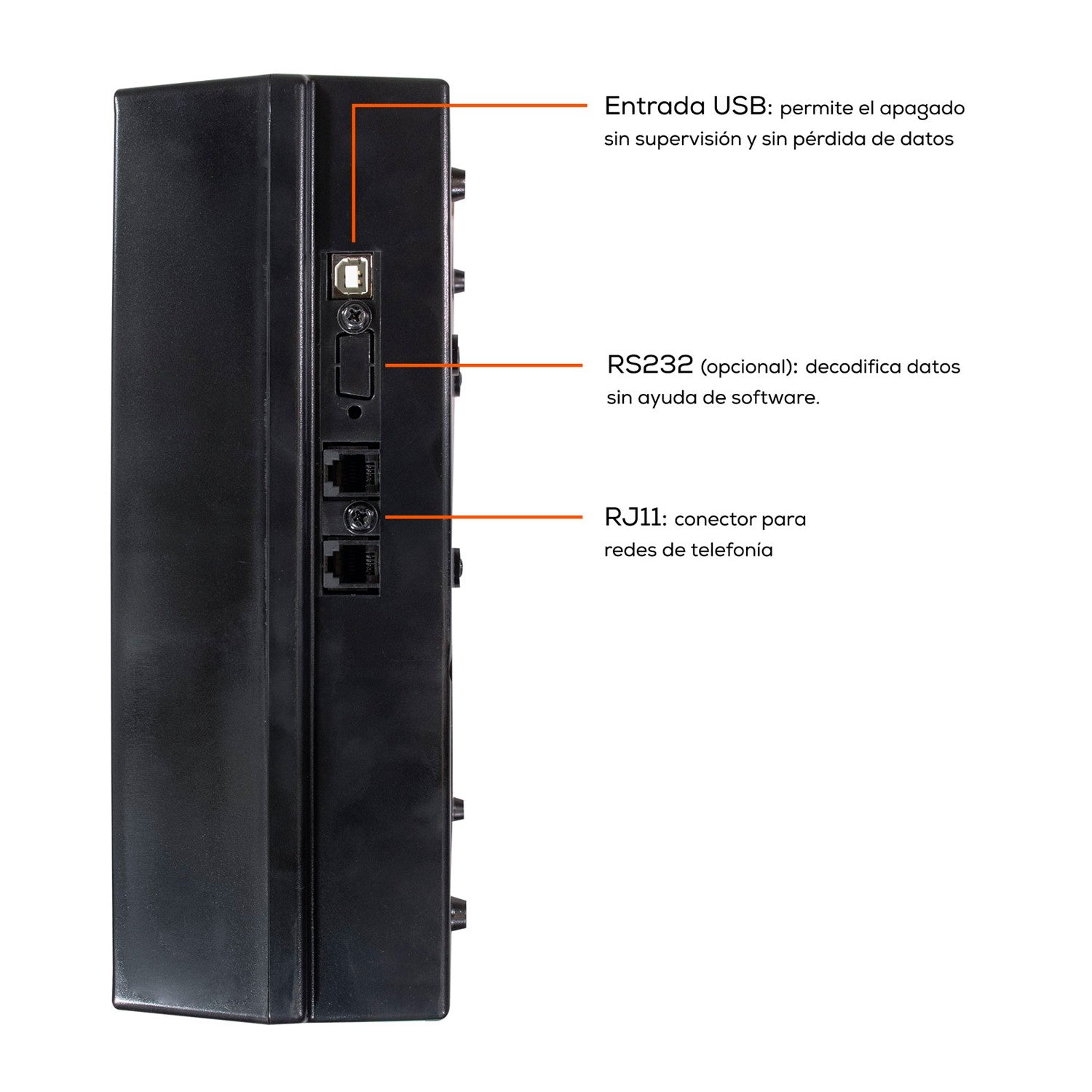 UPS EVANS E600VA/S360W - UPSEV360W