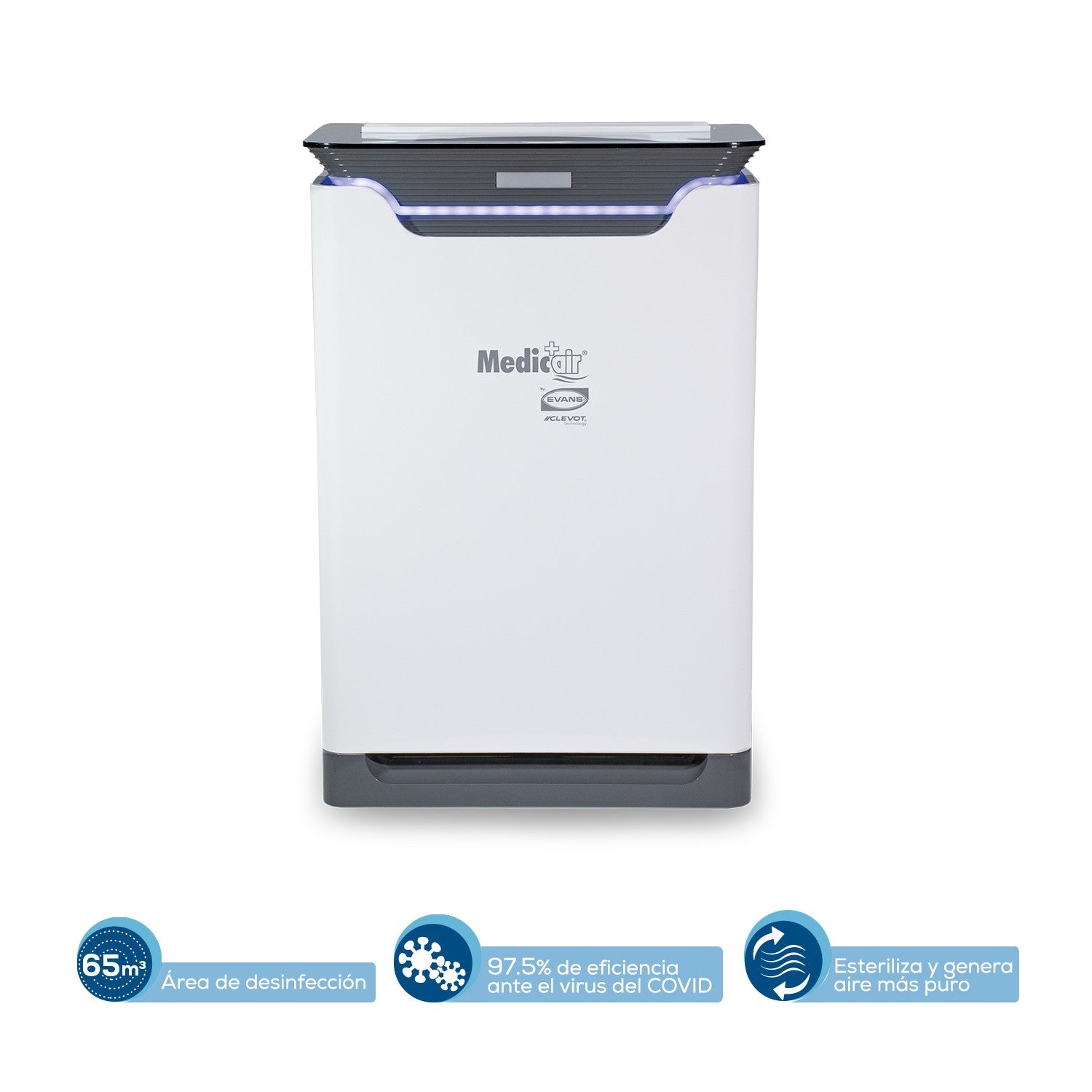 ESTERILIZADOR DE AIRE MEDIC LED 65M3 - EPCO-60M3