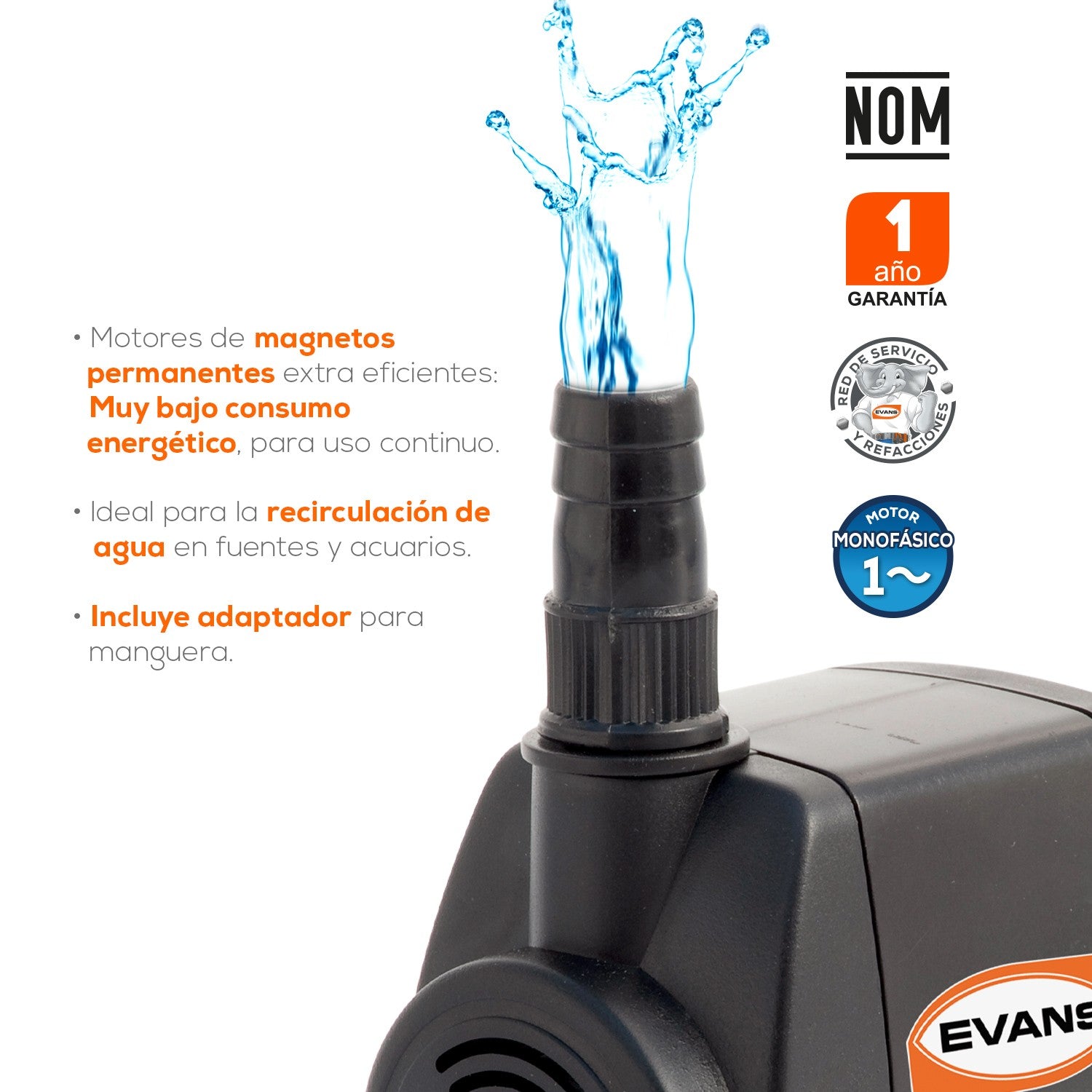 BOMBA FUENTE 12W - AQUA12W