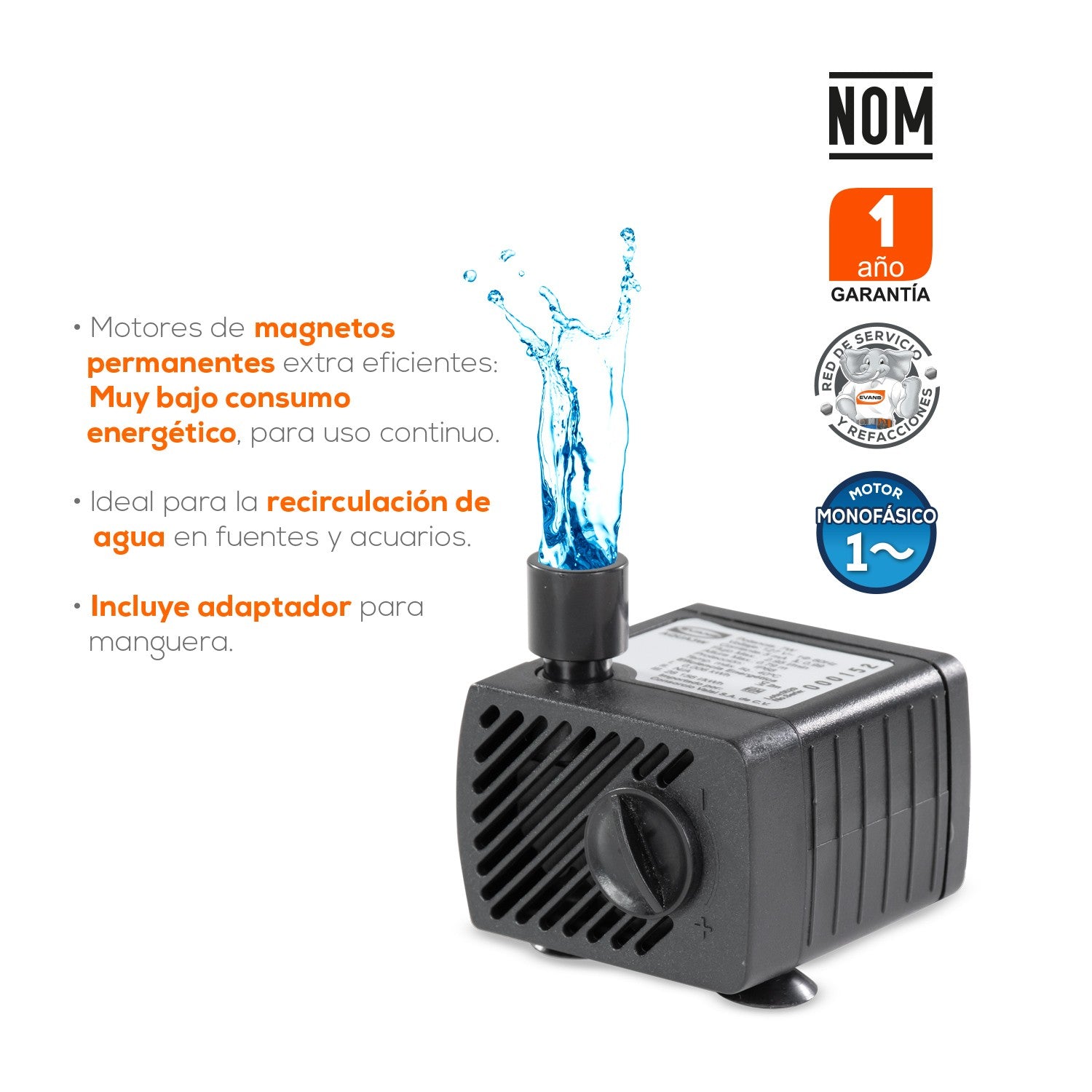 BOMBA FUENTE 7W - AQUA3W