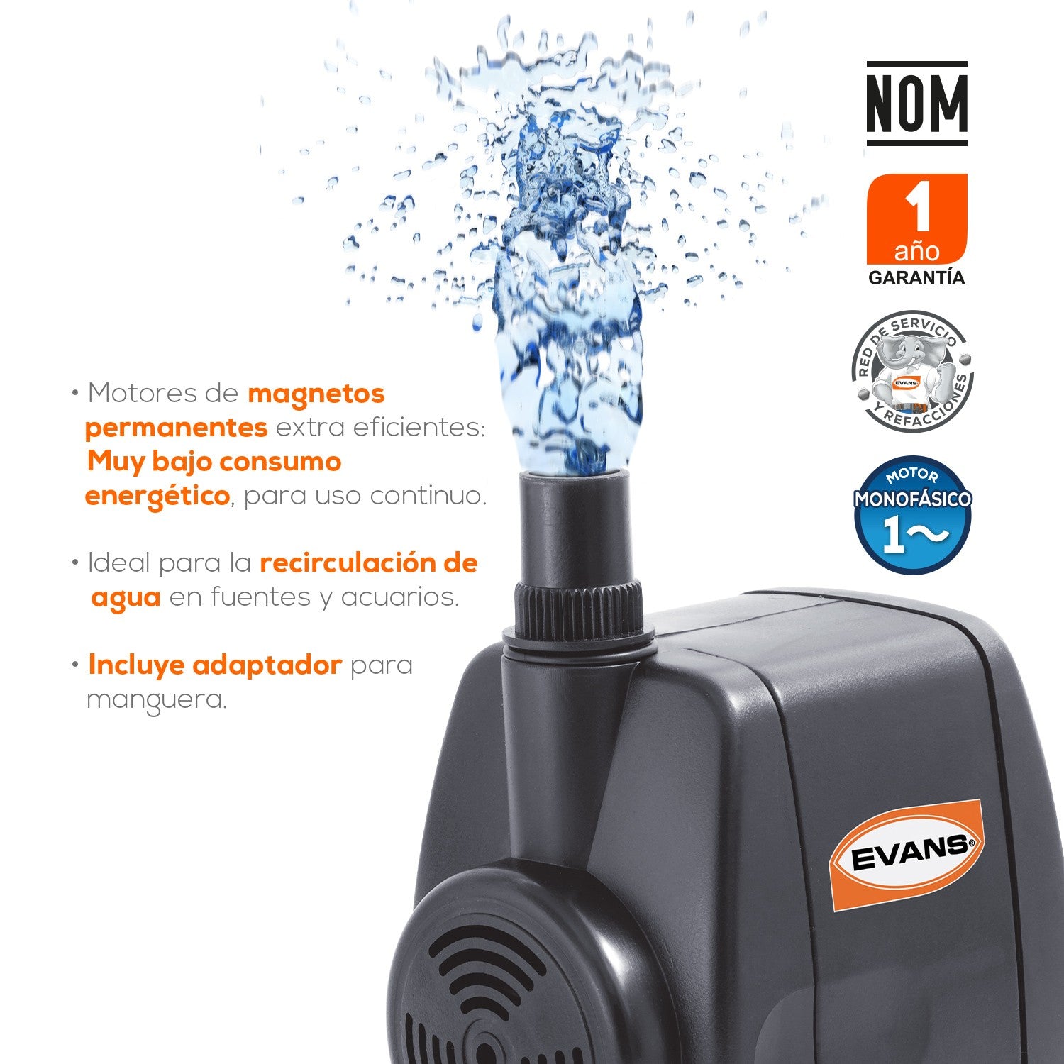 BOMBA FUENTE 45W - AQUA45W