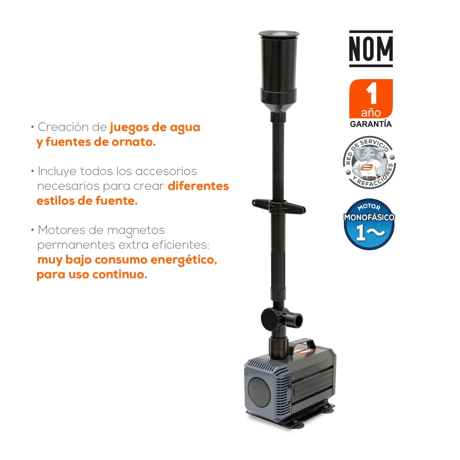 BOMBA FUENTE C/FILTRO 85W - FONT85W